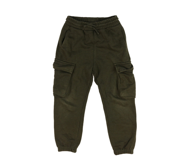 Tmavě zelené tepláky Zara