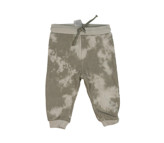 Šedé melírované tepláky