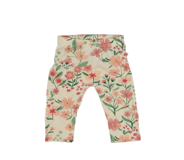 Krémové květinové legíny George