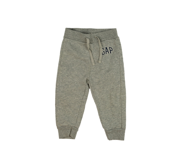 Šedé melírované tepláky Gap