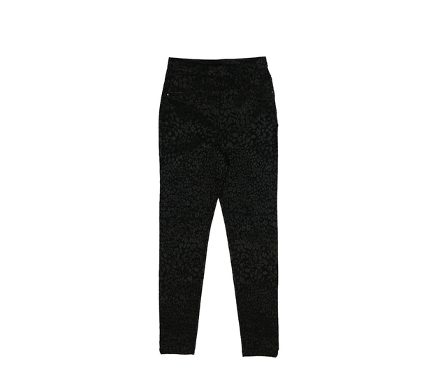 Černé vzorované džegíny George