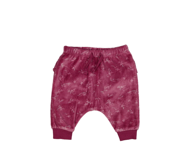 Růžové tepláčky s volánky na zadku Next