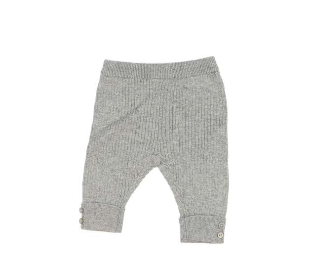 Šedé melírované pletené legíny Zara