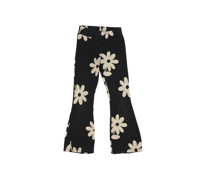 Šedé zvonové legíny s květinami M&S