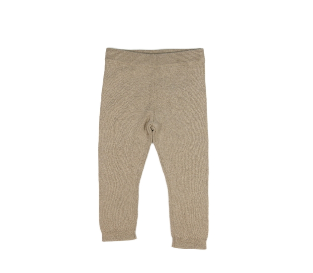 Hnědé pletené legíny Tu 