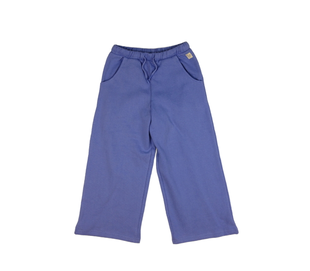 Modré zvonové tepláky Next