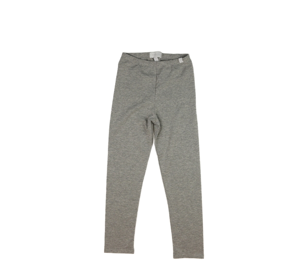 Šedé melírované lesklé legíny 