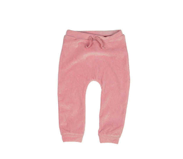 Růžové teplé tepláčky Nutmeg