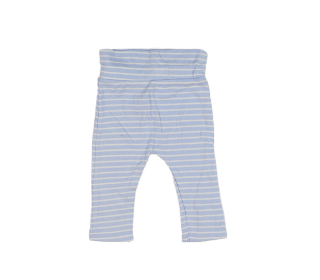 Modré pruhované legíny 