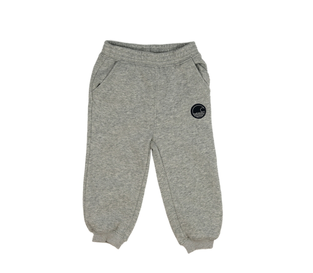 Šedé melírované tepláky 