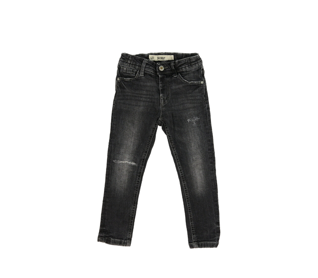 Šedé trhané rifle Primark