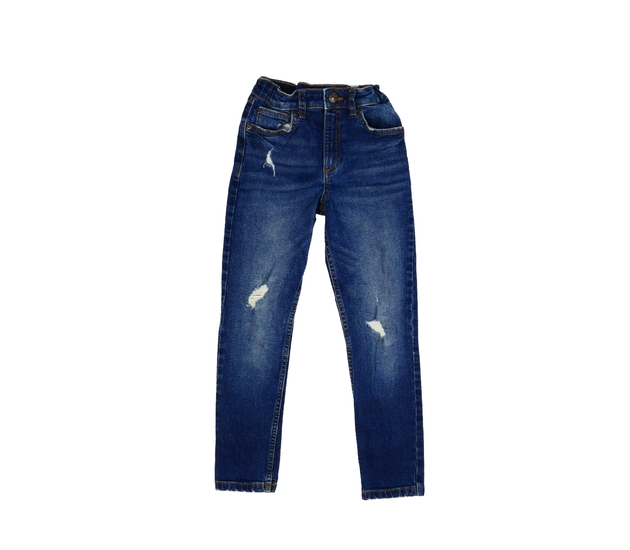 Modré trhané rifle River Island