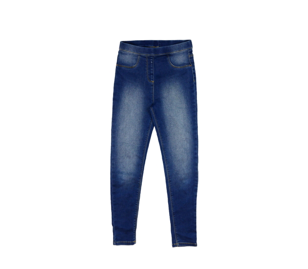 Modré melírované džegíny George