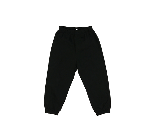 Černé slabé kalhoty 