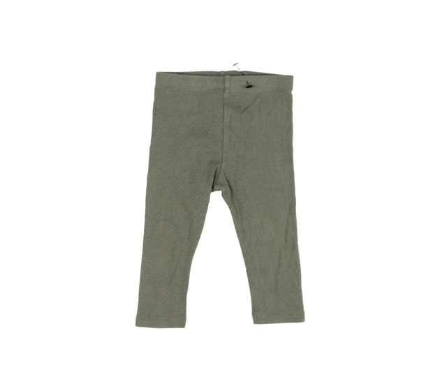 Khaki žebrované legíny M&S