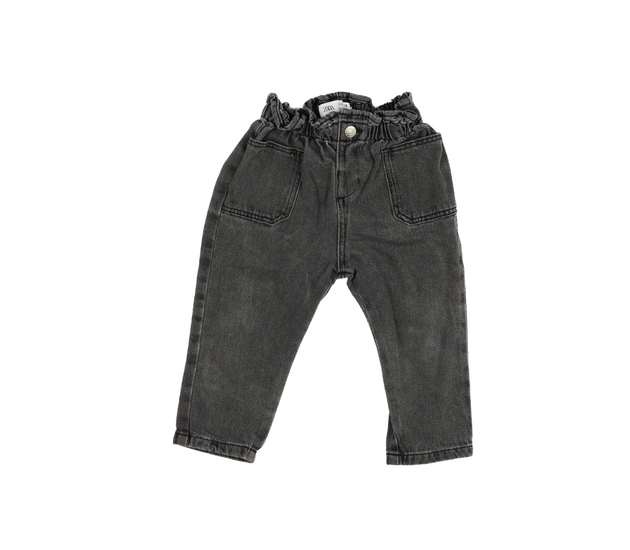 Šedé melírované rifle Zara