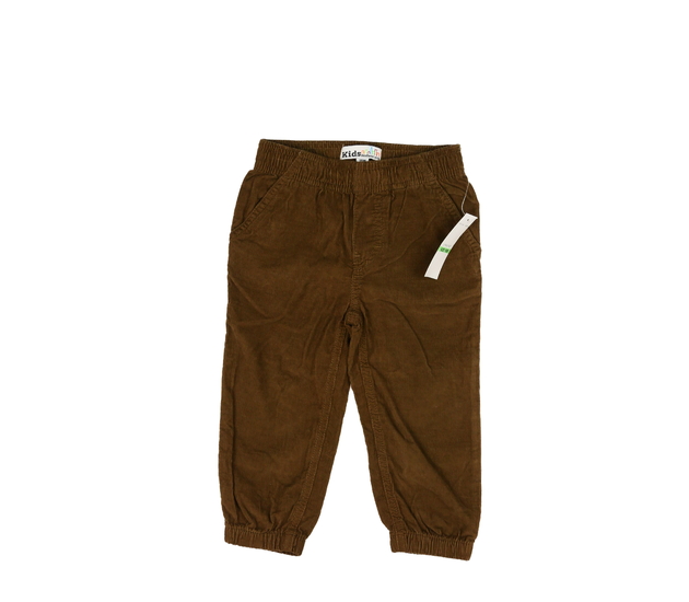 Nové hnědé manšestrové kalhoty 