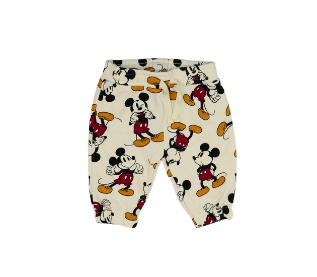 Hnědé tepláky Mickey Primark 
