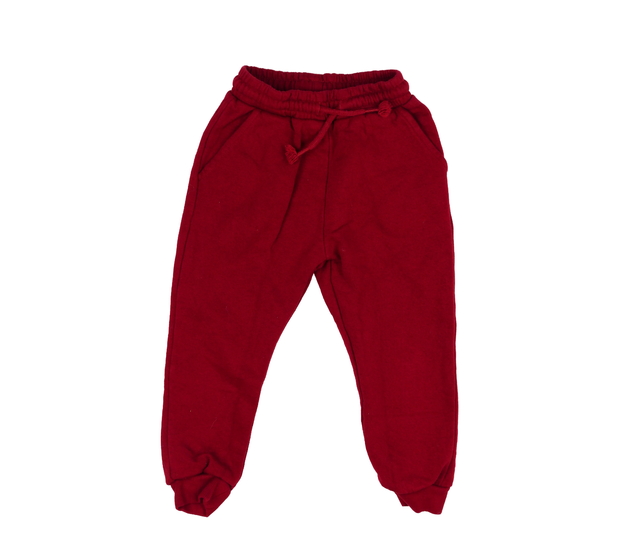 Tmavě červené tepláky