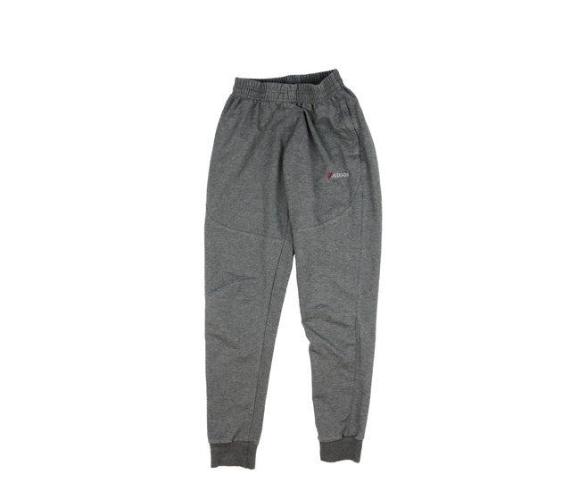 Šedé melírované tepláky 