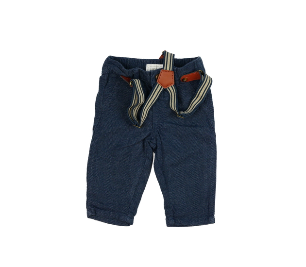 Tmavě modré kalhoty se šly Primark