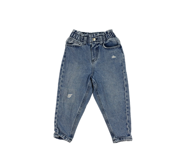 Modré melírované rifle George