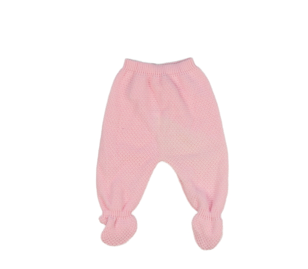 Růžové háčkované capáčky 