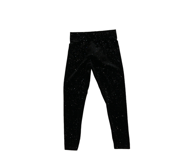 Černé semišové legíny Nutmeg