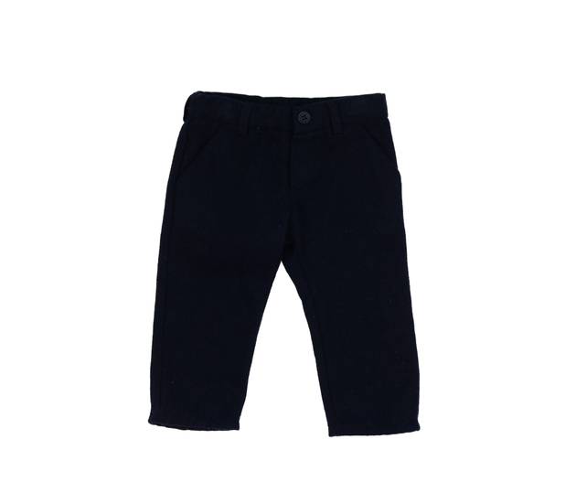 Tmavě modré kalhoty 45% vlna 