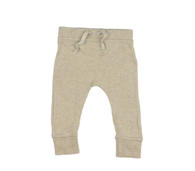 Hnědé melírované slabé tepláčky George