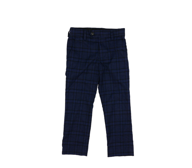 Modré společenské kalhoty Next