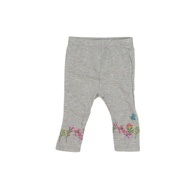 Šedé květinové legíny Mothercare