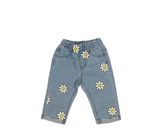 Modré květinové rifle 