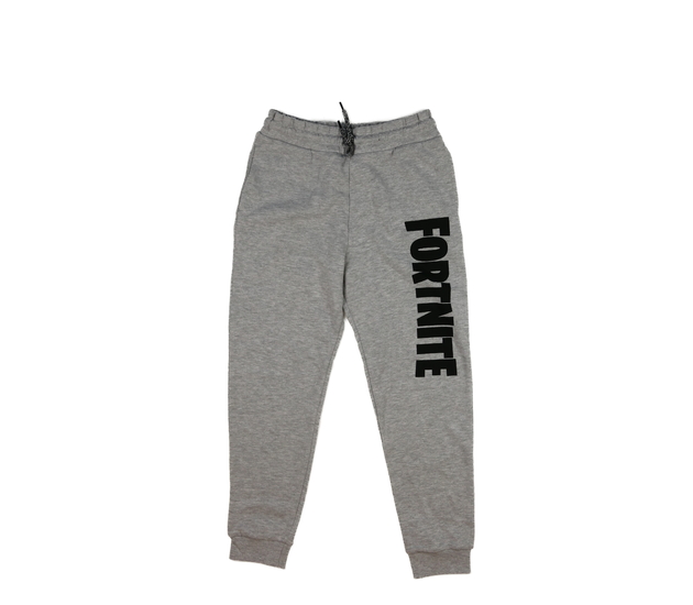 Šedé melírované tepláky Fortnite 