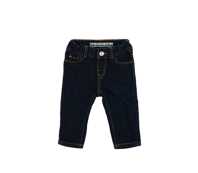 Modré melírované rifle H&M