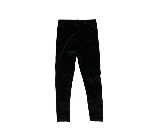 Černé hebké lesklé legíny George