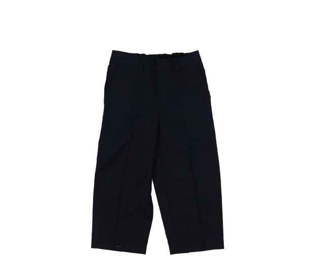 Tmavě modré společenské kalhoty Tu