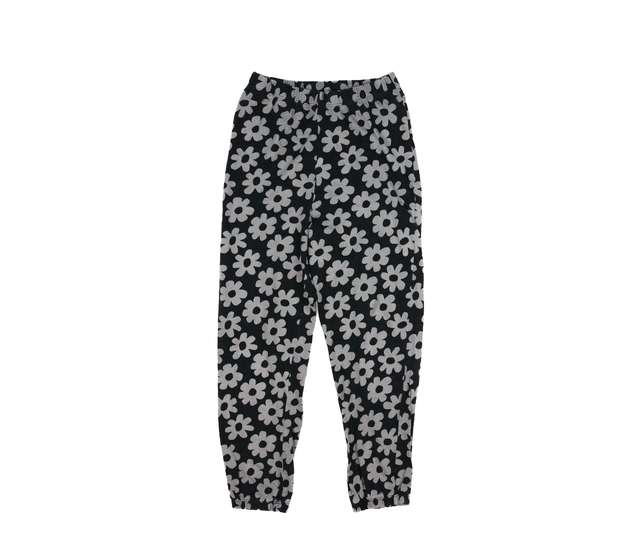 Tmavé květinové slabé tepláčky Next