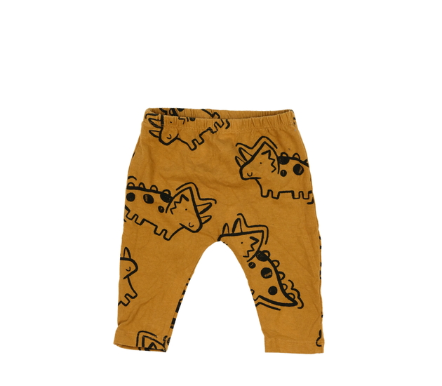 Hnědé legíny s dinosaury Next