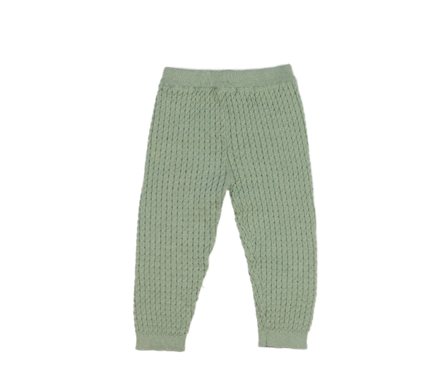 Zelené teplé legíny 