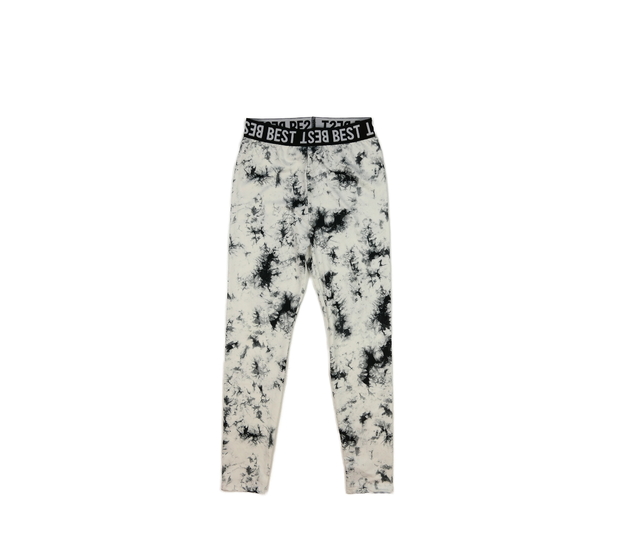 Světlé vzorované legíny 