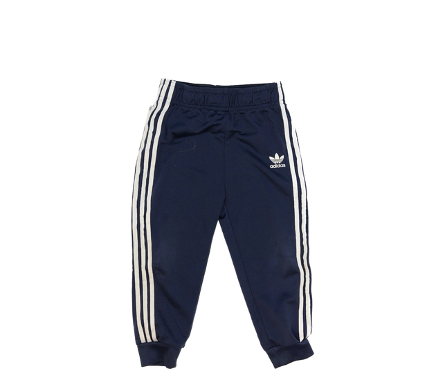 Tmavě modré sportovní tepláky Adidas 