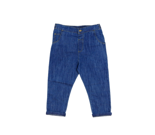 Modré riflové kalhoty M&S