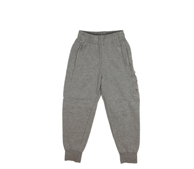 Šedé melírované tepláky 