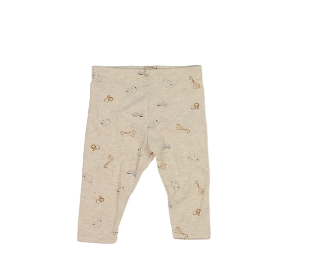 Hnědé melírované legíny F&F