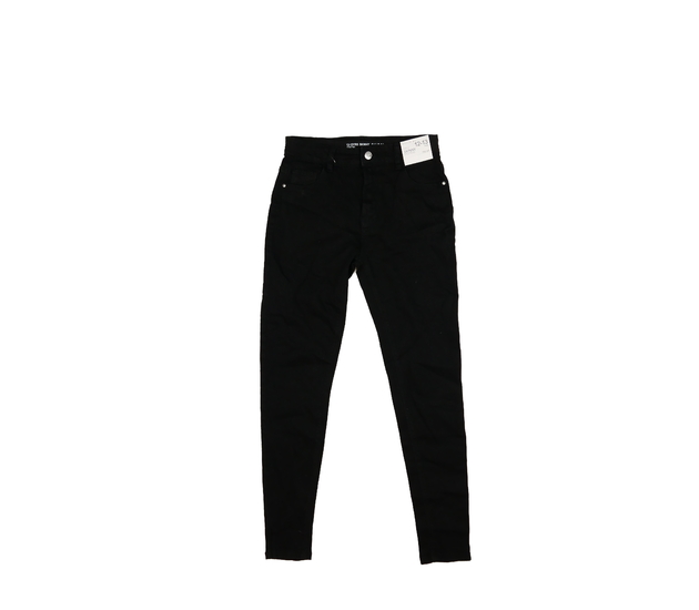 Nové černé skinny rifle střední pas Primark