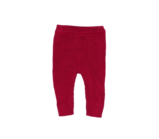 Červené pletené legíny George