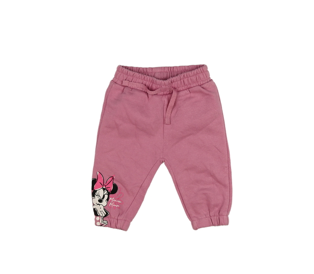 Růžové tepláky Minnie Primark 