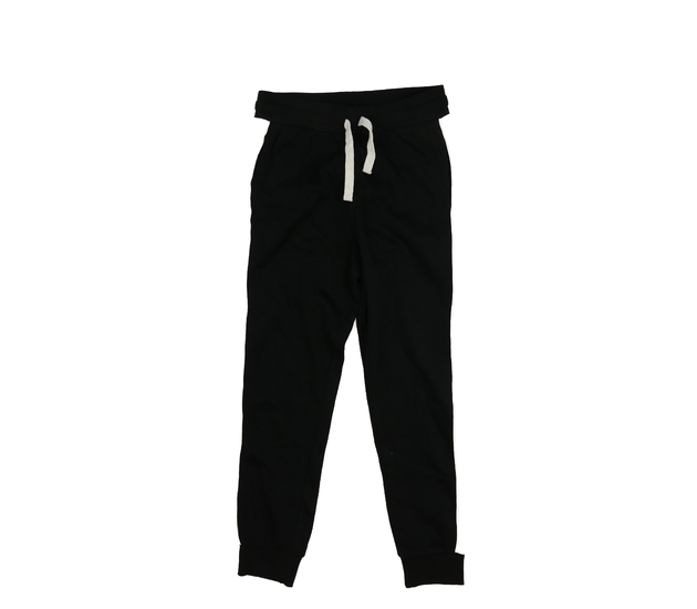 Černé tepláky s bílým pruhem H&M