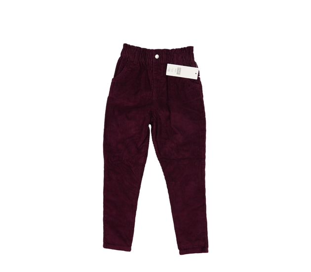 Nové bordo manšestrové kalhoty F&F
